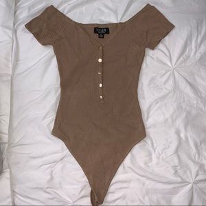 Laura’s Boutique Off Shoulder Bodysuit